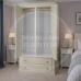 DEWSBURY DOUBLE MIRRORED 2 DRAWER WARDROBE IN IVORY