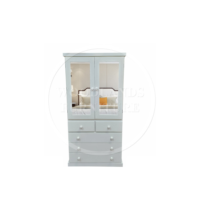 DEWSBURY 2+3 DRAWER MIRRORED STORAGE CABINET IN IVORY DEWSBURY 2+3 DRAWER MIRRORED STORAGE CABINET IN IVORY