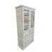 DEWSBURY 2+3 DRAWER MIRRORED STORAGE CABINET IN IVORY