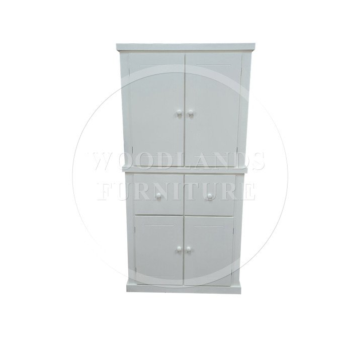 DEWSBURY LARDER CUPBOARD IN IVORY DEWSBURY LARDER CUPBOARD IN IVORY