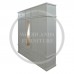 DEWSBURY 5 DOOR 8 DRAWER MIRRORED WARDROBE WITH TOPBOX IN IVORY