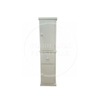 DEWSBURY SLIM LARDER CUPBOARD IN IVORY