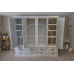 DEWSBURY 4 DOOR 4 DRAWER DOUBLE MIRRORED SHELVED WARDROBE IN IVORY DEWSBURY 4 DOOR 4 DRAWER DOUBLE MIRRORED SHELVED WARDROBE IN IVORY