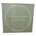 Handmade in England Dewsbury Quad Full Hanging Wardrobe in Apple Green
