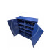 DEWSBURY 3 SHELVED STORAGE UNIT IN DARK BLUE DEWSBURY 3 SHELVED STORAGE UNIT IN DARK BLUE