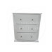 DEWSBURY LINE 3 PIECE BEDROOM SET- DEEP DRAWERS IN WHITE
