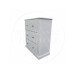 DEWSBURY LINE 3 DRAWER DEEP CHEST IN WHITE