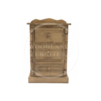 DIANA SOLID PINE 3 DRAWER BEDSIDE IN LIGHT ANTIQUE WAX DIANA SOLID PINE 3 DRAWER BEDSIDE IN LIGHT ANTIQUE WAX