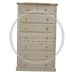 Handmade in England Diana Solid Pine 2 + 6 Drawer Chest of Drawers in Natural Untreated Wood - Fully Assembled