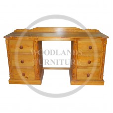 DIANA SOLID PINE 6 DRAWER DRESSING TABLE