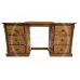 British Handmade Solid Pine 140cm Wide Dressing Table with 6 Drawers - Diana Golden Oak (Bespoke Sizes)