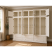 DIANA SOLID PINE 6 DOOR 6 DRAWER WARDROBE WITH TOPBOX IN IVORY DIANA SOLID PINE 6 DOOR 6 DRAWER WARDROBE WITH TOPBOX IN IVORY