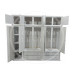 DEWSBURY 5 DOOR 4 DRAWER FULL MIRRORED SHELVED WARDROBE