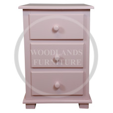 FLORIDA 3 DRAWER BEDSIDE CABINET FLORIDA 3 DRAWER BEDSIDE CABINET