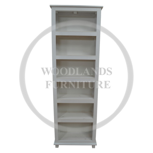 FLORIDA 5 SHELVED SLIM BOOKCASE