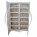 FLORIDA STORAGE CUPBOARD WITH 5 SHELVES IN WHITE FLORIDA STORAGE CUPBOARD WITH 5 SHELVES IN WHITE
