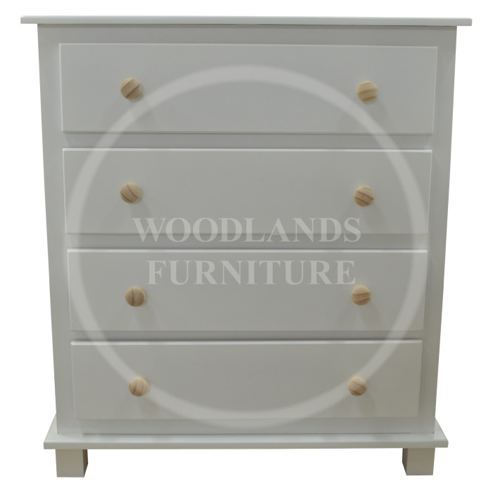 FLORIDA 4 DRAWER CHEST IN IVORY FLORIDA 4 DRAWER CHEST IN IVORY