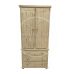 Handmade in the UK Solid Pine 3 Drawer 94cm Wide Wardrobe - Florida Natural Polished (Made to Measure)