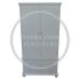 2 Drawer Wardrobe - Florida White | Handmade in England