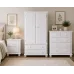 3 Piece Bedroom Furniture Set - Florida White | Handmade in England