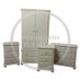 UK Handmade 4 Piece Bedroom Furniture Set - Florida Ivory (Custom Finish Options)
