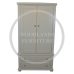 Handmade in England Galaxy Florida Gents Wardrobe in White