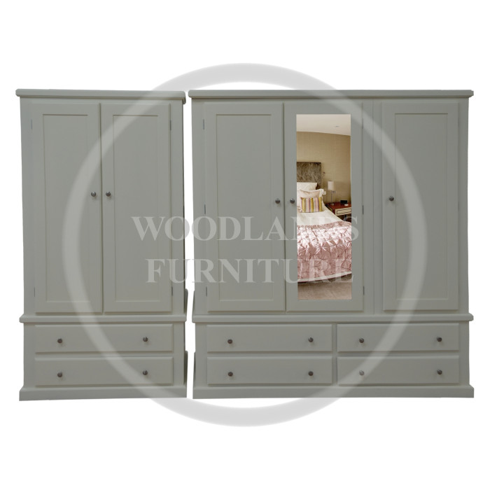 GALAXY 2 PIECE WARDROBE SET IN IVORY GALAXY 2 PIECE WARDROBE SET IN IVORY
