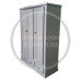 GALAXY TRIPLE 3 DRAWER WARDROBE IN GREY GALAXY TRIPLE 3 DRAWER WARDROBE IN GREY
