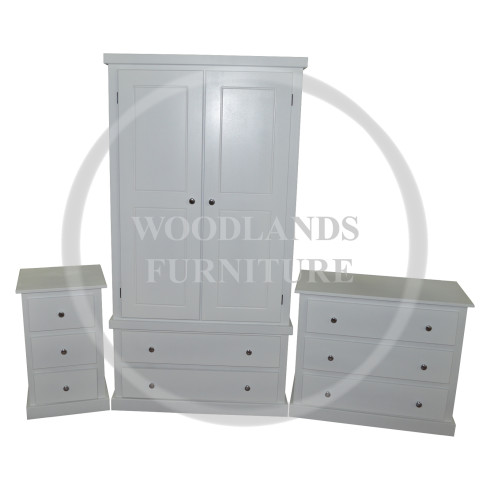 DEWSBURY JUNIOR 3 PIECE SET IN WHITE