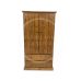 Handmade in England Kiddies Solid Pine 2 Drawer Wardrobe in Old Antique Polished