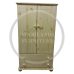 Handmade in the UK Solid Pine Richmond 2 Drawer 80cm Wide Wardrobe - Kiddies Natural Wood (Made to Measure)