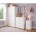 3 Piece Bedroom Furniture Set - Kiddies White | Handmade in England