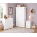 3 Piece Bedroom Furniture Set - Kiddies White | Handmade in England