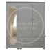 3 Door Full Mirrored Shelved Wardrobe - Manhattan White | Handmade in England