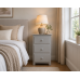 UK Handmade 3 Drawer 44cm Wide Bedside Table - Shaker - Fully Assembled (Bespoke Sizes)