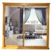 Handmade in the UK Solid Pine Slider 2 Door 200cm Wide Wardrobe - Mega (Made to Measure)