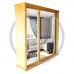 MEGA SLIDER SOLID PINE 2 DOOR WARDROBE