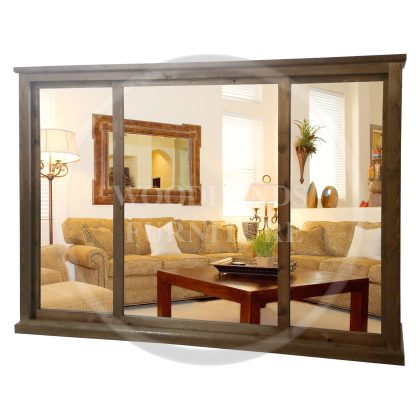 Super Slider 3 Door Wardrobe In Medium Oak Wax