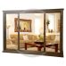 Handmade in the UK Slider 3 Door 220cm Wide Wardrobe - Super Medium Oak Wax (Made to Measure)