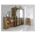 UK Handmade Solid Pine Double Mirrored 3 Piece Set - Slider Kenilworth Wax (Custom Finish Options)