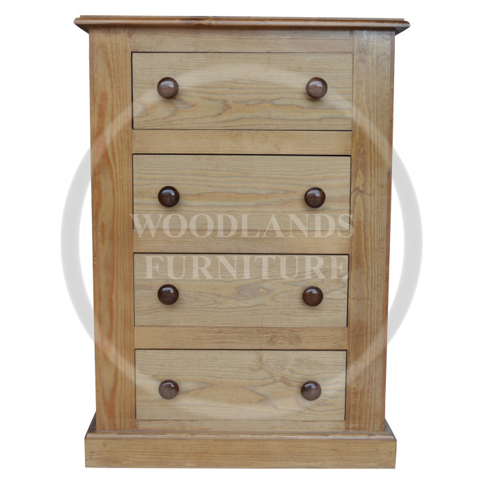 VICTORIAN SOLID PINE SLIM 4 DRAWER CHEST IN LIGHT OAK VICTORIAN SOLID PINE SLIM 4 DRAWER CHEST IN LIGHT OAK