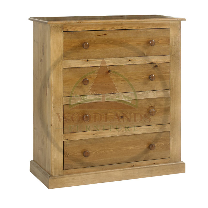 VICTORIAN 4 DRAWER CHEST IN LIGHT OAK WAX VICTORIAN 4 DRAWER CHEST IN LIGHT OAK WAX