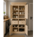 VICTORIAN SOLID PINE LARDER CUPBOARD IN NATURAL WOOD VICTORIAN SOLID PINE LARDER CUPBOARD IN NATURAL WOOD