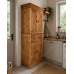 VICTORIAN SOLID PINE LARDER CUPBOARD IN LIGHT OAK VICTORIAN SOLID PINE LARDER CUPBOARD IN LIGHT OAK
