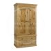 Victorian Solid Pine 4 Piece Bedroom Set In Light Oak