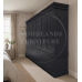 VICTORIAN SOLID PINE 6 DOOR 6 DRAWER WARDROBE FARROW AND BALL STIFKEY BLUE