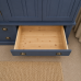 Victorian Solid Pine 6 Door 6 Drawer Wardrobe Farrow And Ball Stifkey Blue