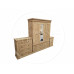 VICTORIAN SOLID PINE TRIPLE 3 PIECE BEDROOM SET 