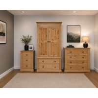 VICTORIAN SOLID PINE 3 PIECE BEDROOM SET IN LIGHT OAK WAX VICTORIAN SOLID PINE 3 PIECE BEDROOM SET IN LIGHT OAK WAX