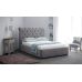 Handmade in Britain Upholstered Bed Frame - Ancona - 3ft Single to 6ft Super King (Custom Fabric Options)